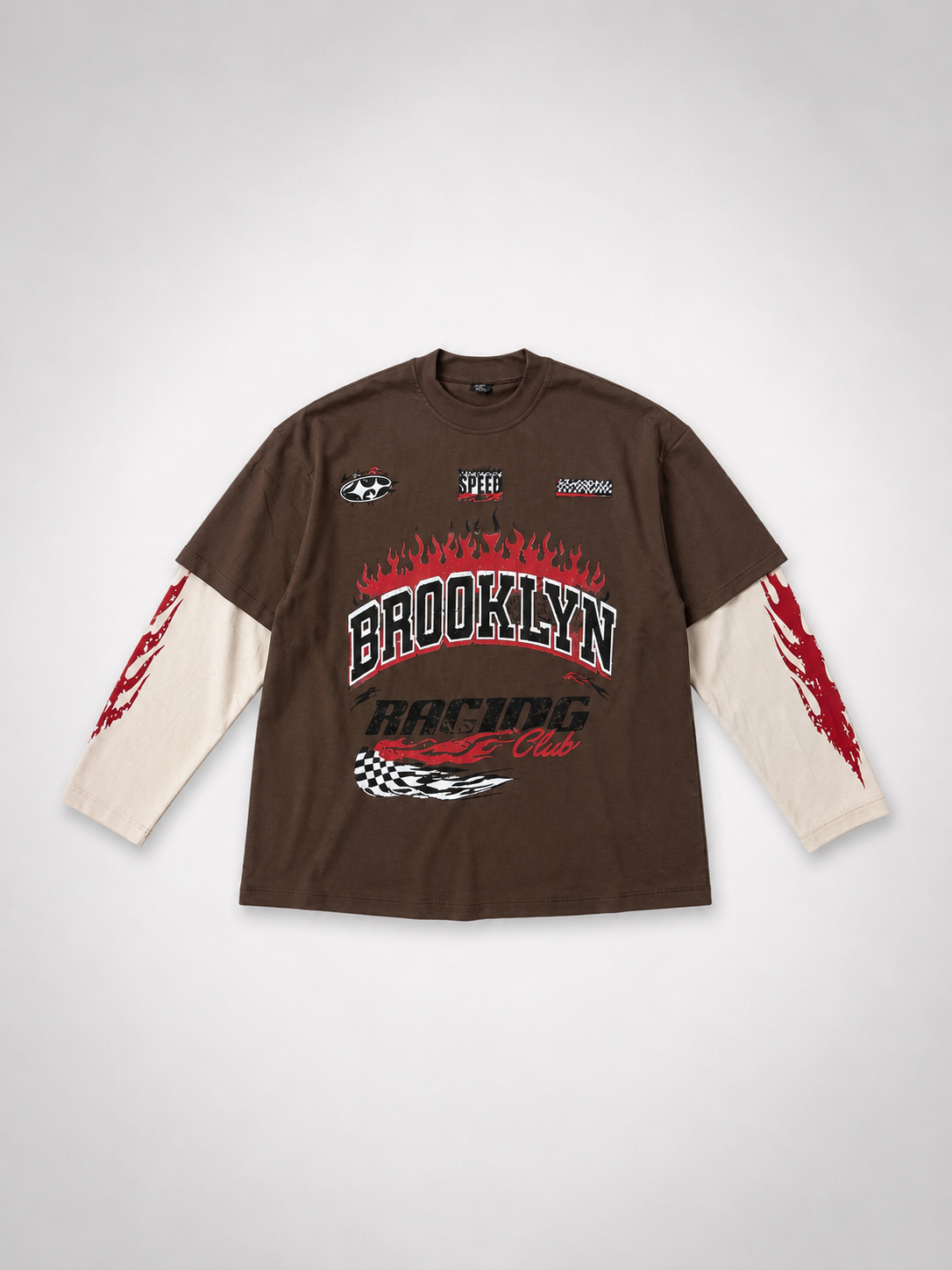 DOUBLE SLEEVE BROWN