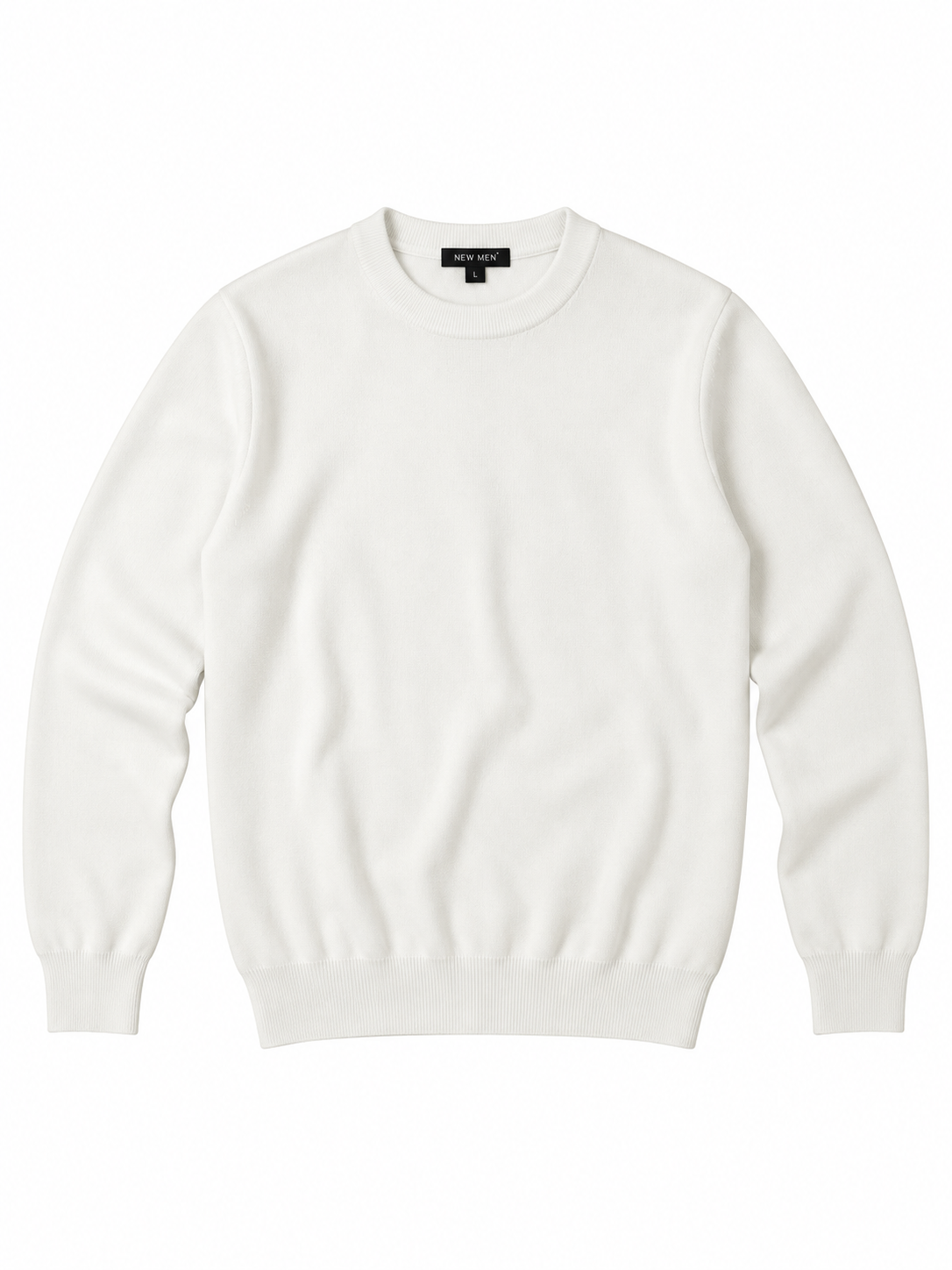 giro collo in maglia regular fit