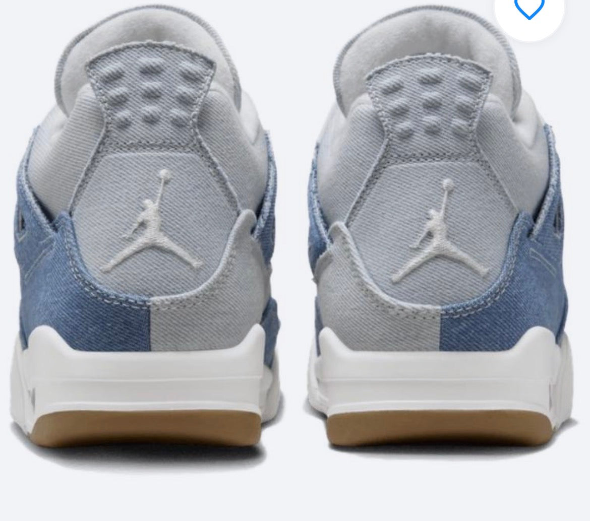 Jordan 4 Retro Tex Denim Wom Blue