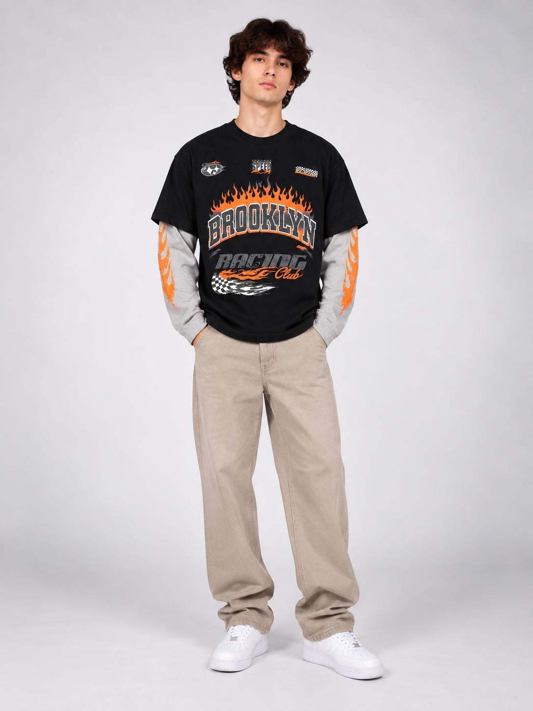 DOUBLE SLEEVE BROWN