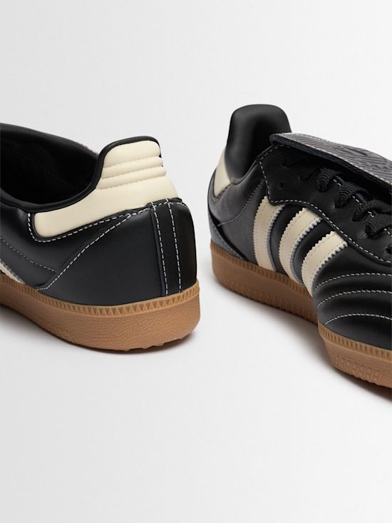 adidas samba LT core black gold metallic