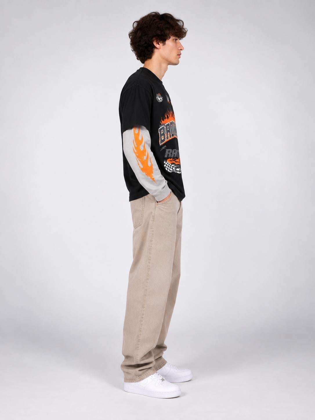 DOUBLE SLEEVE BROWN
