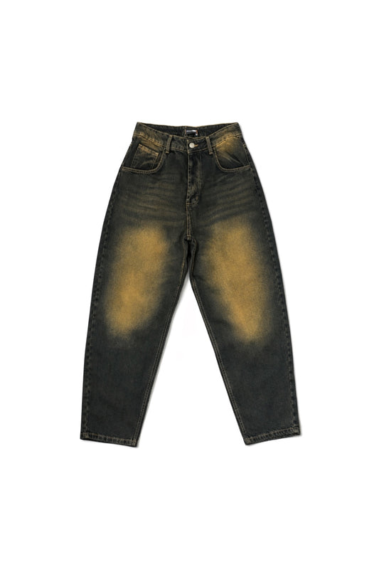 "Dark Sand" Baggy Jeans
