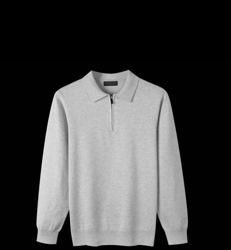 Polo Uomo con zip