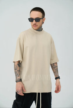 T-shirt maniche corte slavate