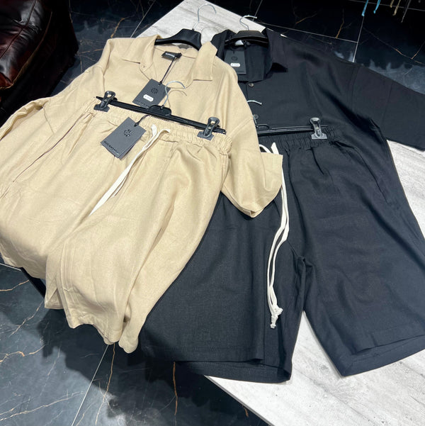 Completo casual lino