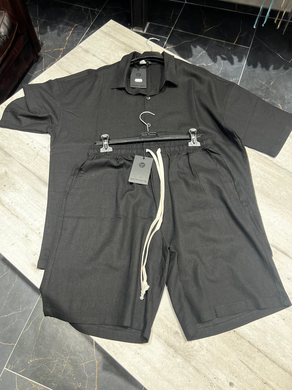 Completo casual lino