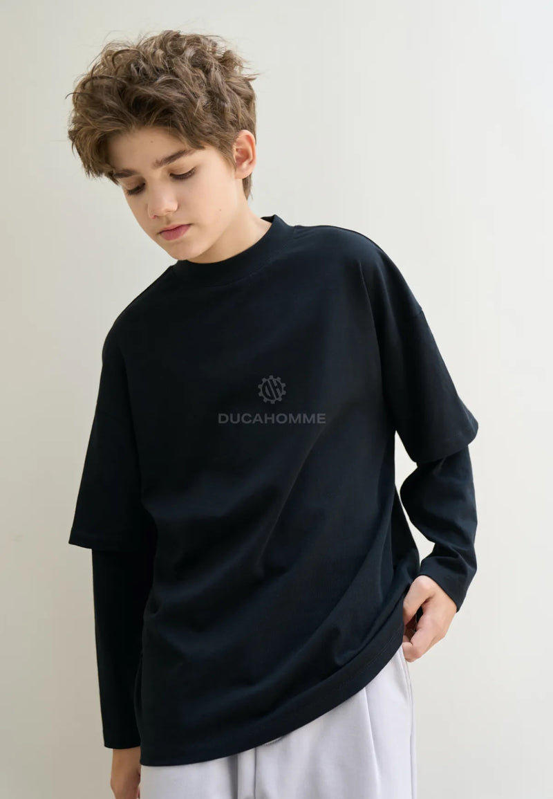 T-shirt doppia manica Junior