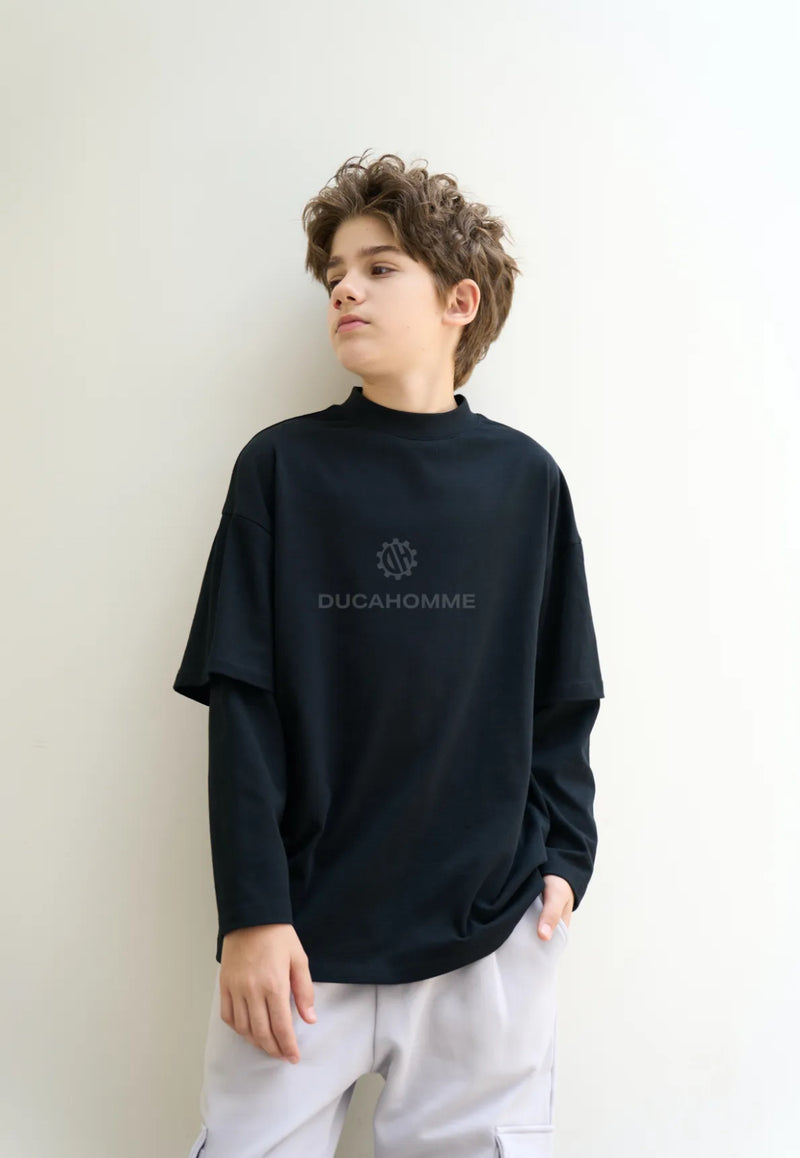 T-shirt doppia manica Junior