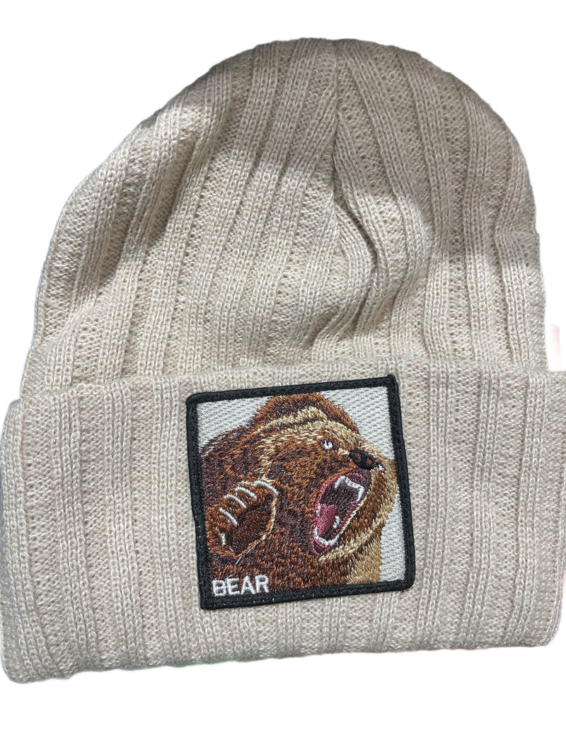 Cappello lana street animal