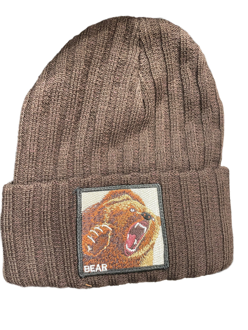 Cappello lana street animal