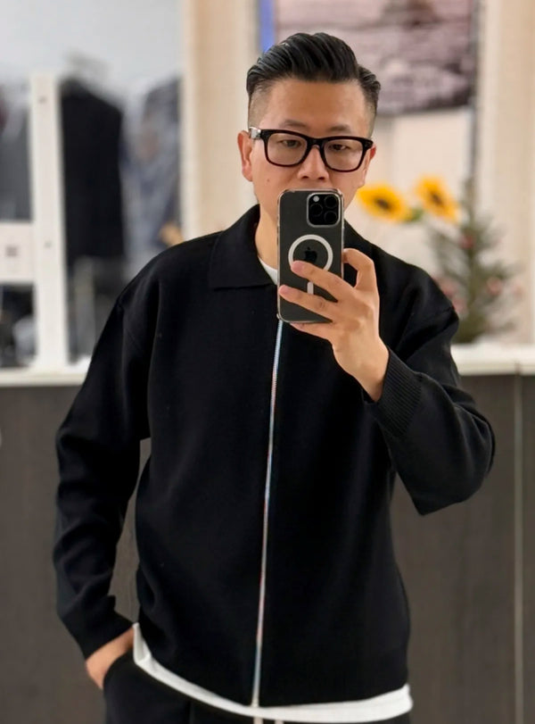 Maglione zip Over AW