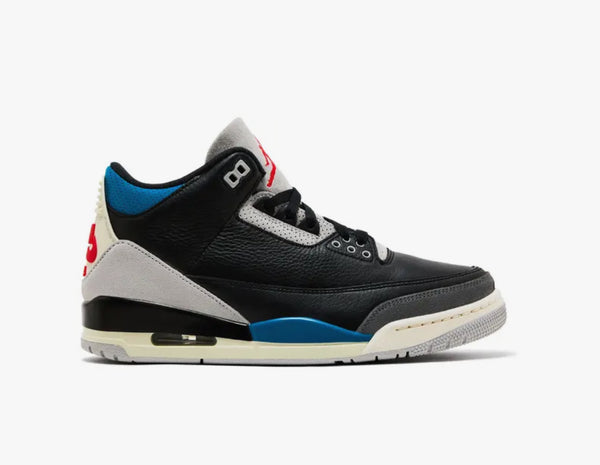 Air Jordan 3 retro OG BLACK MILITARY BLUE