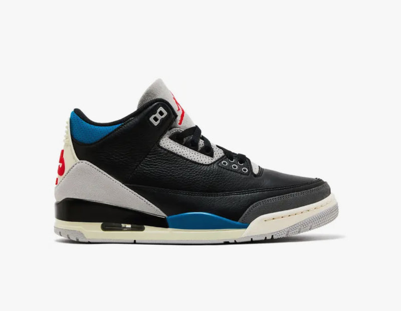 Air Jordan 3 retro OG BLACK MILITARY BLUE