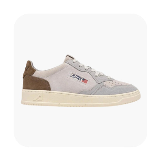 Autry Medalist Low Beige Brown