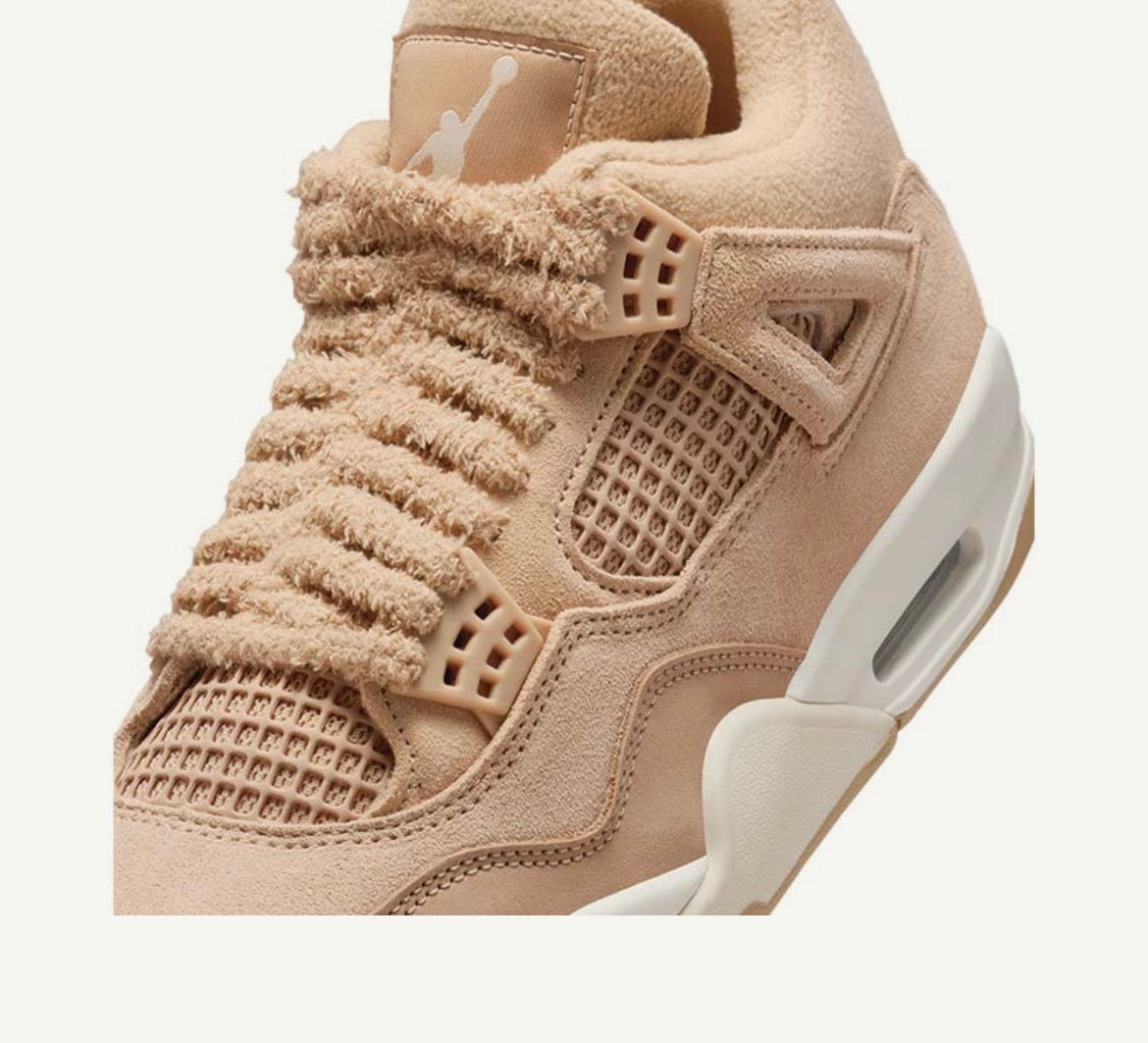 Jordan 4 Retro Cozy Girl Hempt/Light