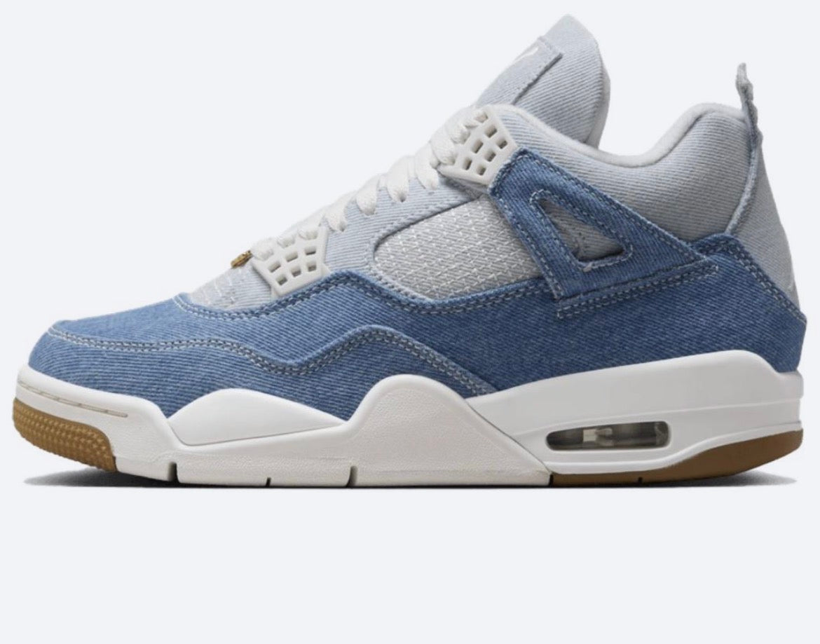 Jordan 4 Retro Tex Denim Wom Blue
