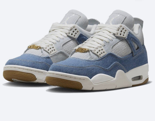 Jordan 4 Retro Tex Denim Wom Blue