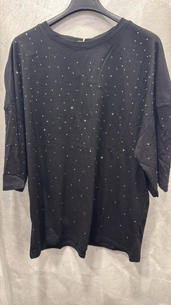 T-shirt brillantini