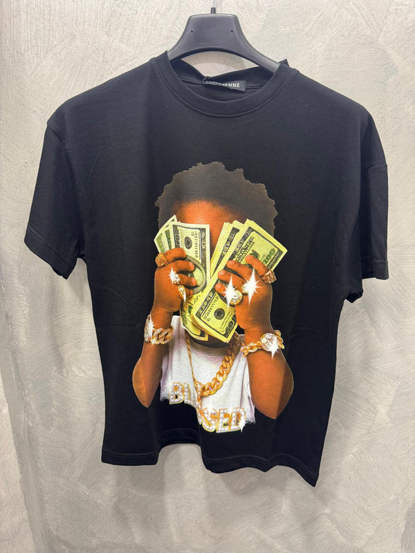 T-shirt DUCA junior con stampa