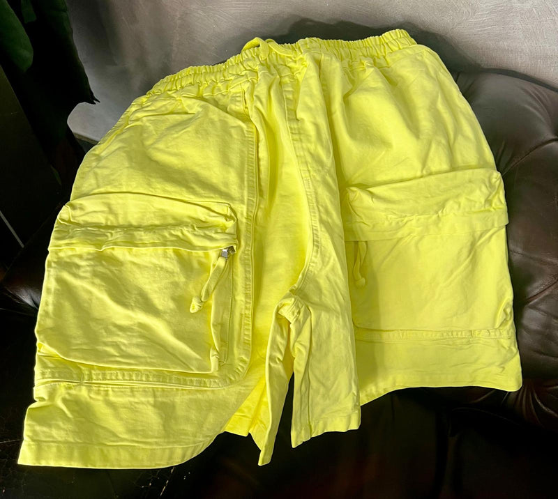 Bermuda fluo tasche con zip