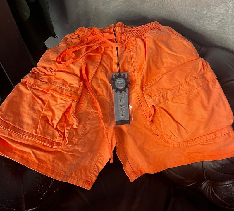 Bermuda fluo tasche con zip