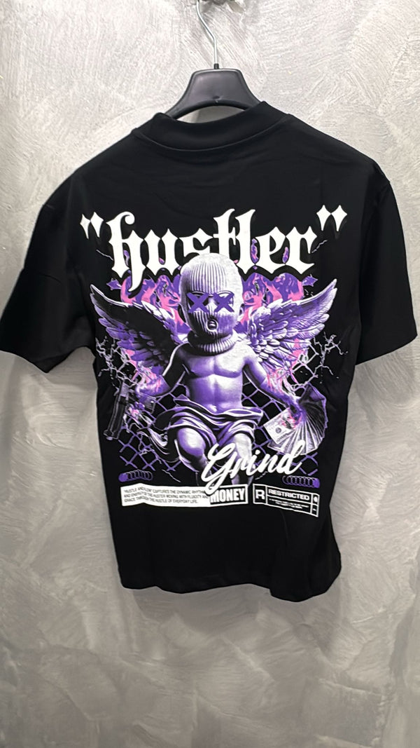 T-shirt con stampa angelo Junior
