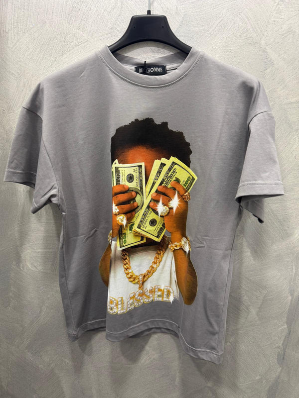 T-shirt DUCA junior con stampa