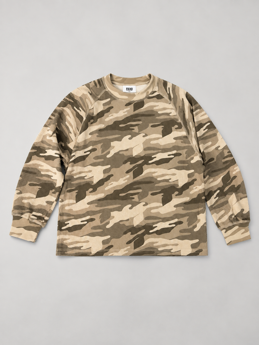  Longsleeve Camo Marrone | Numero 23 Albano