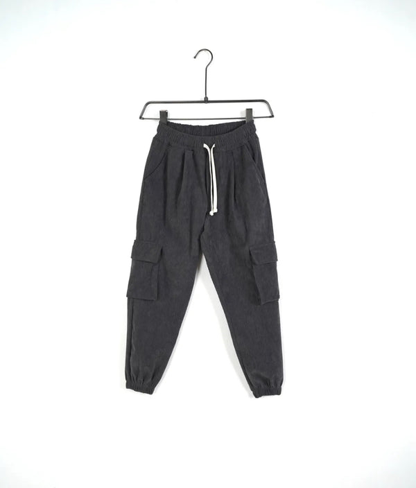 Pantalone cargo costine junior