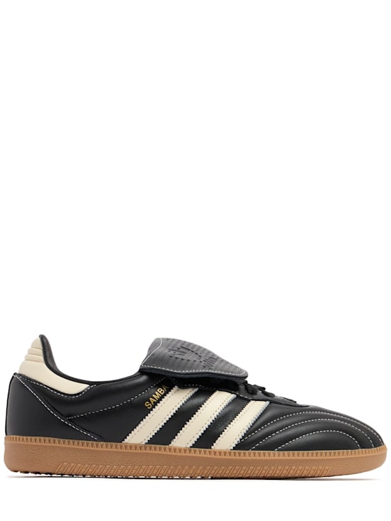 adidas samba LT core black gold metallic